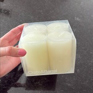 Crate & Barrel Candle Set